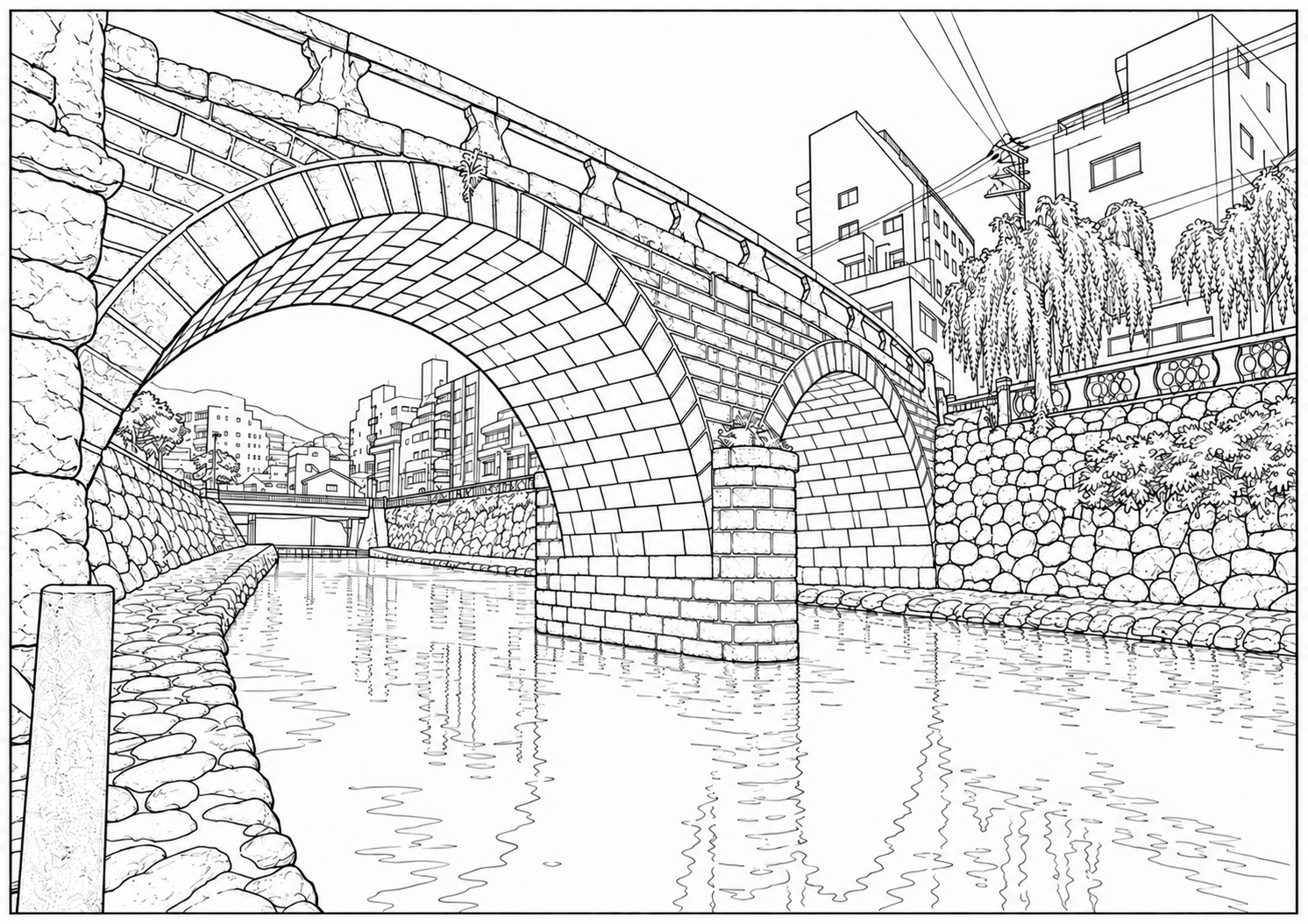長崎市４（眼鏡橋）