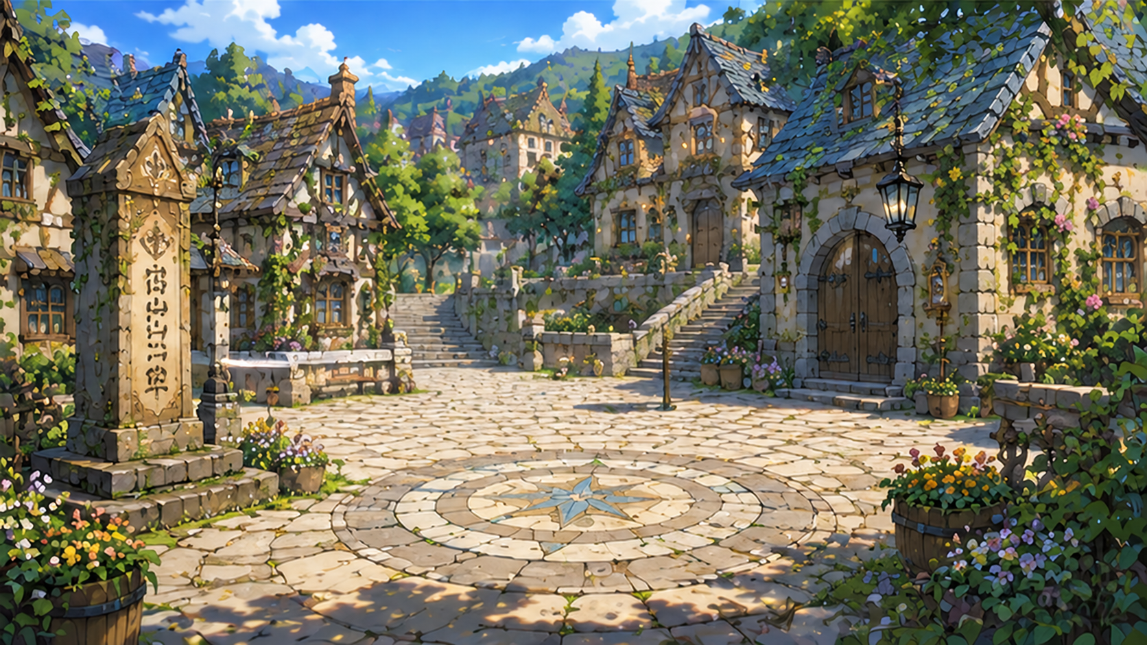 町の広場０２