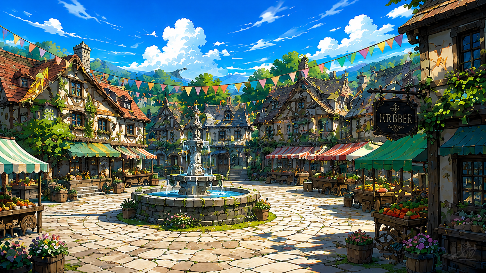 町の広場０６