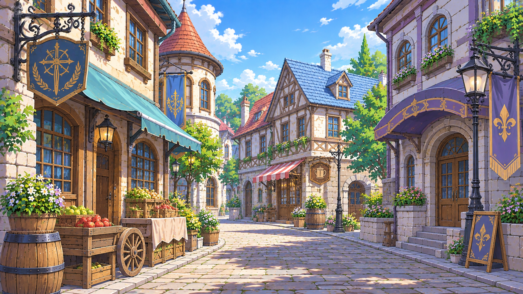 町の通り０４