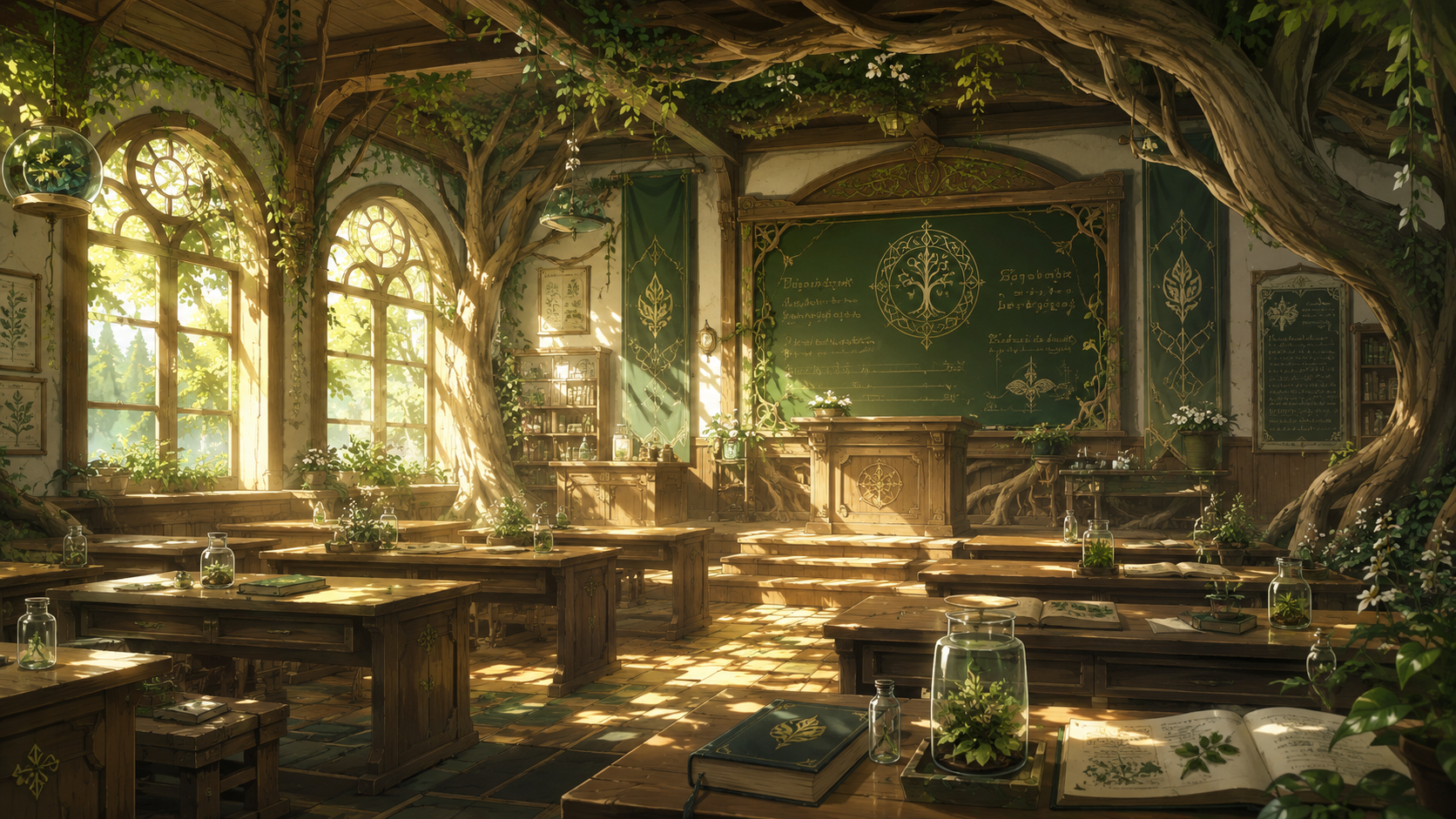 魔法学校（教室）０４