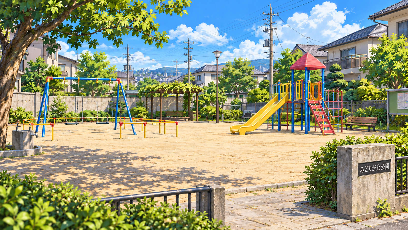 住宅街の公園０１