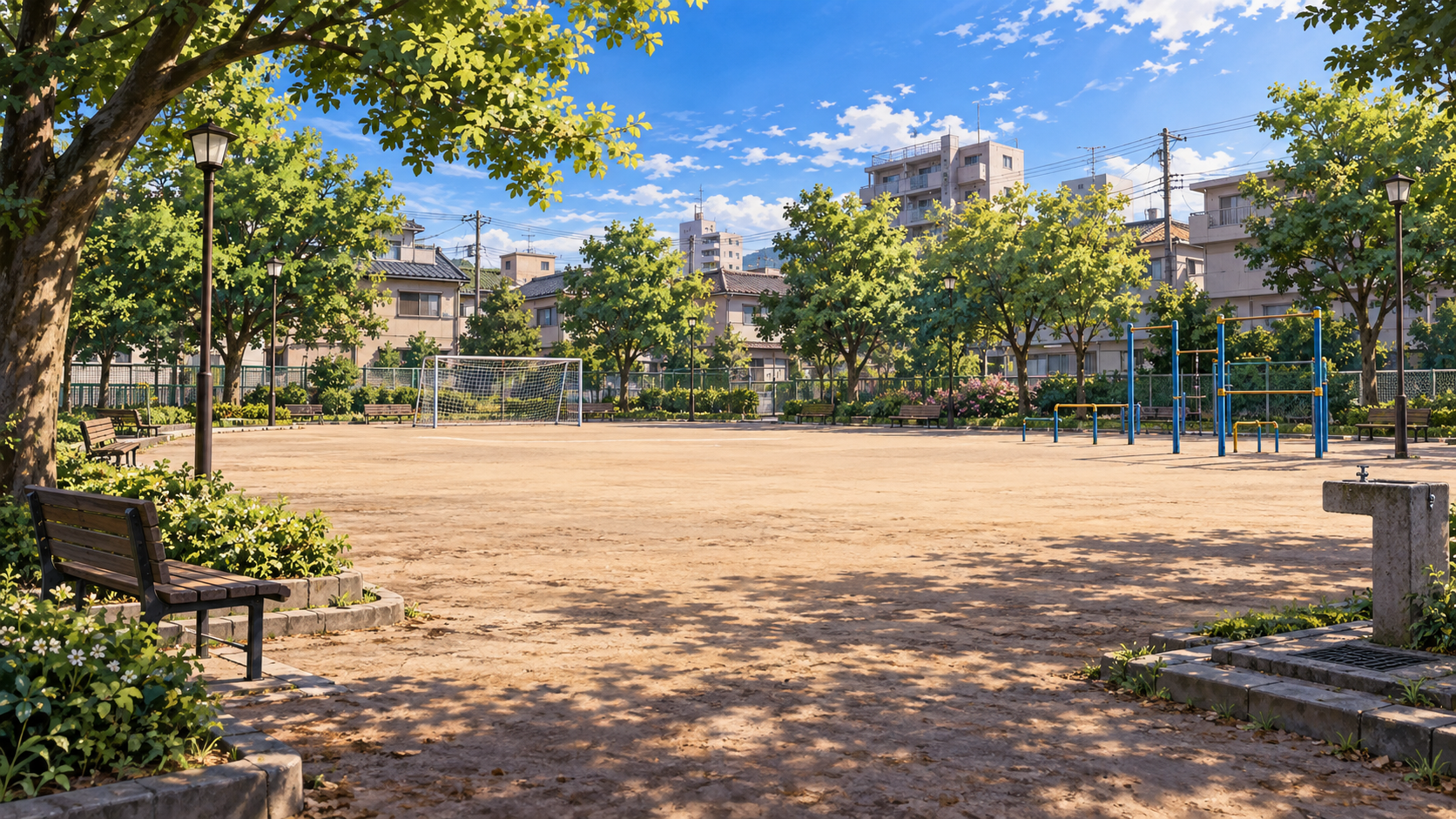 住宅街の公園０２