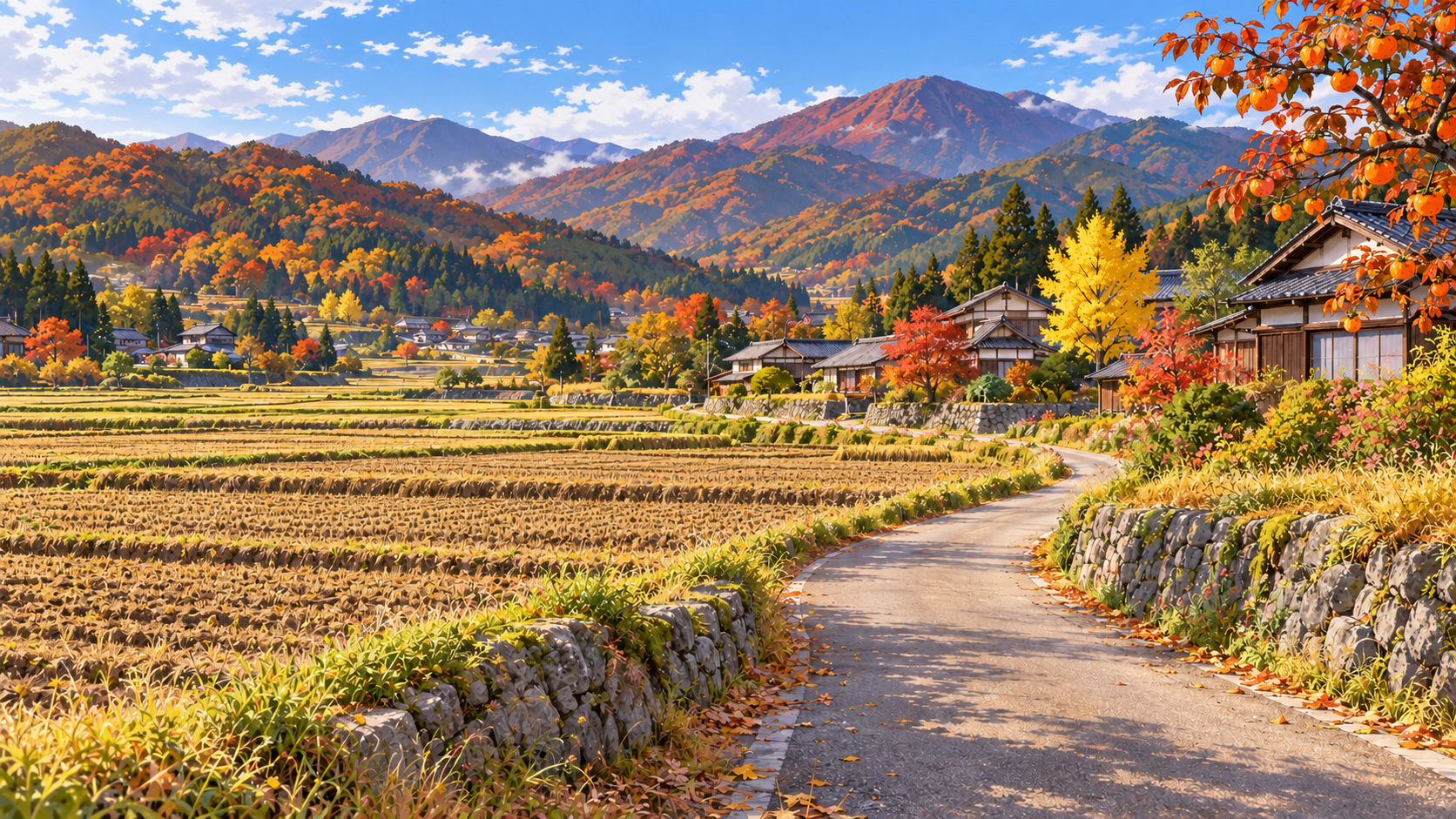 田舎の風景（秋）０１