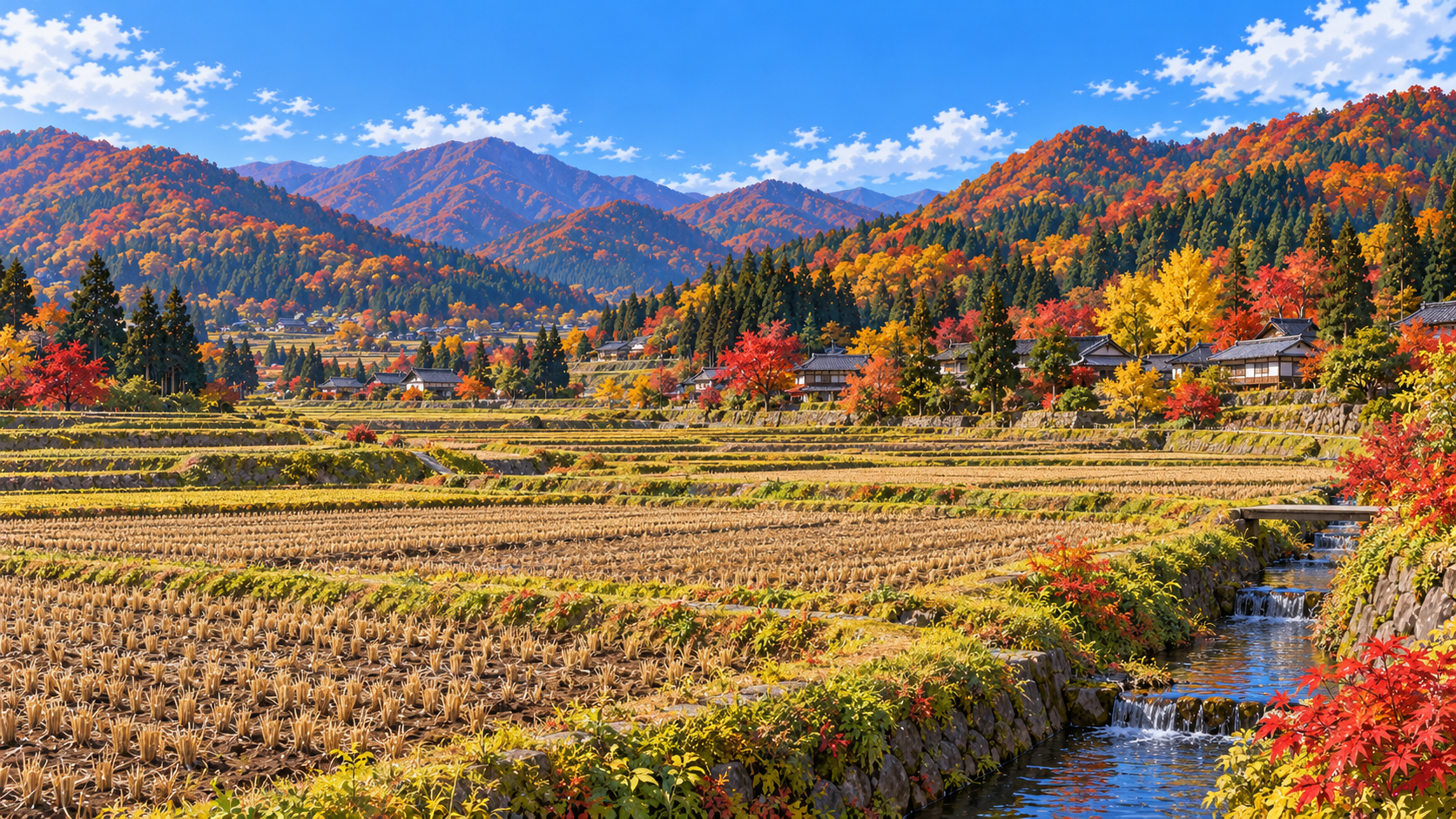 田舎の風景（秋）０４