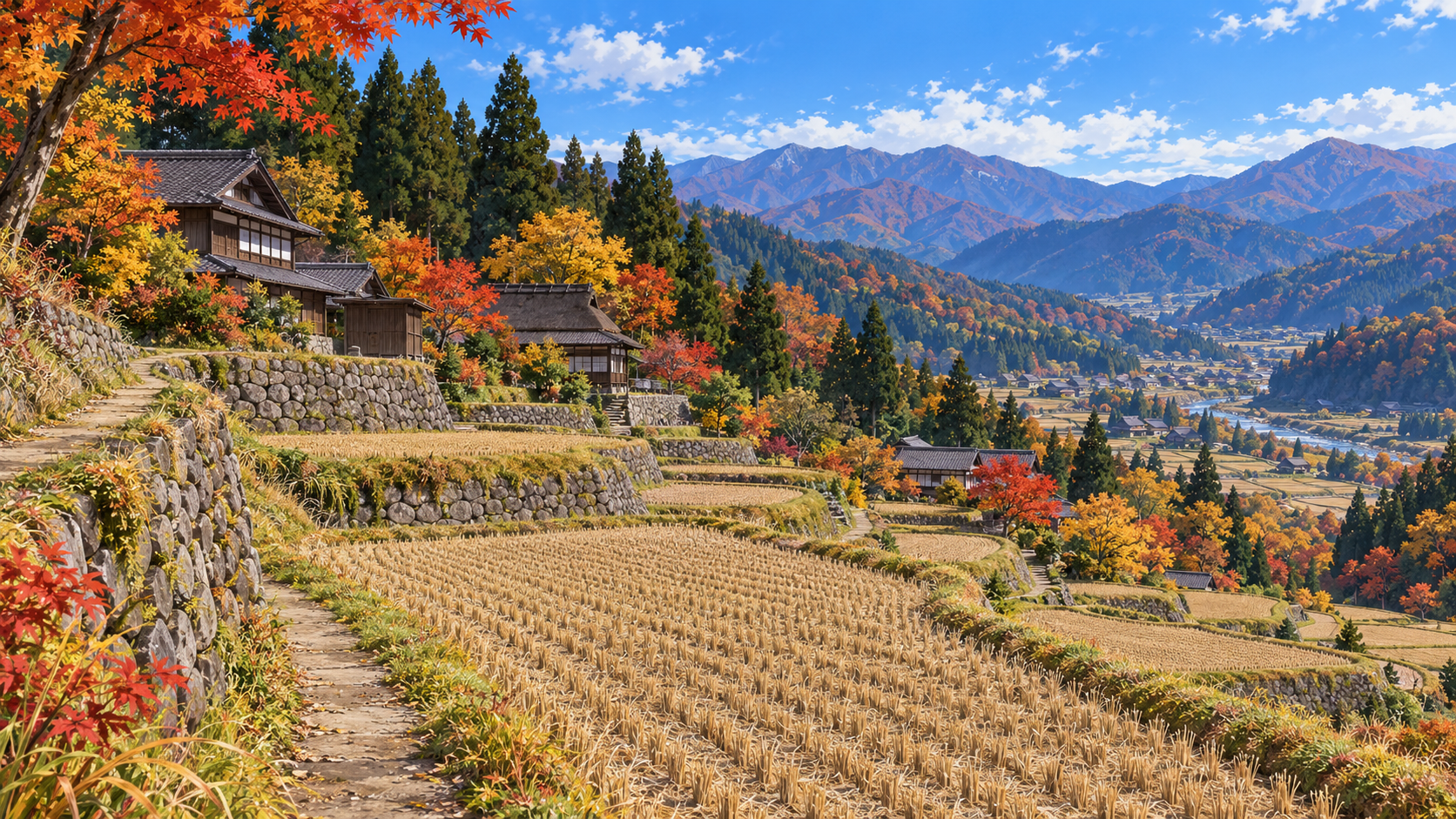 田舎の風景（秋）０６