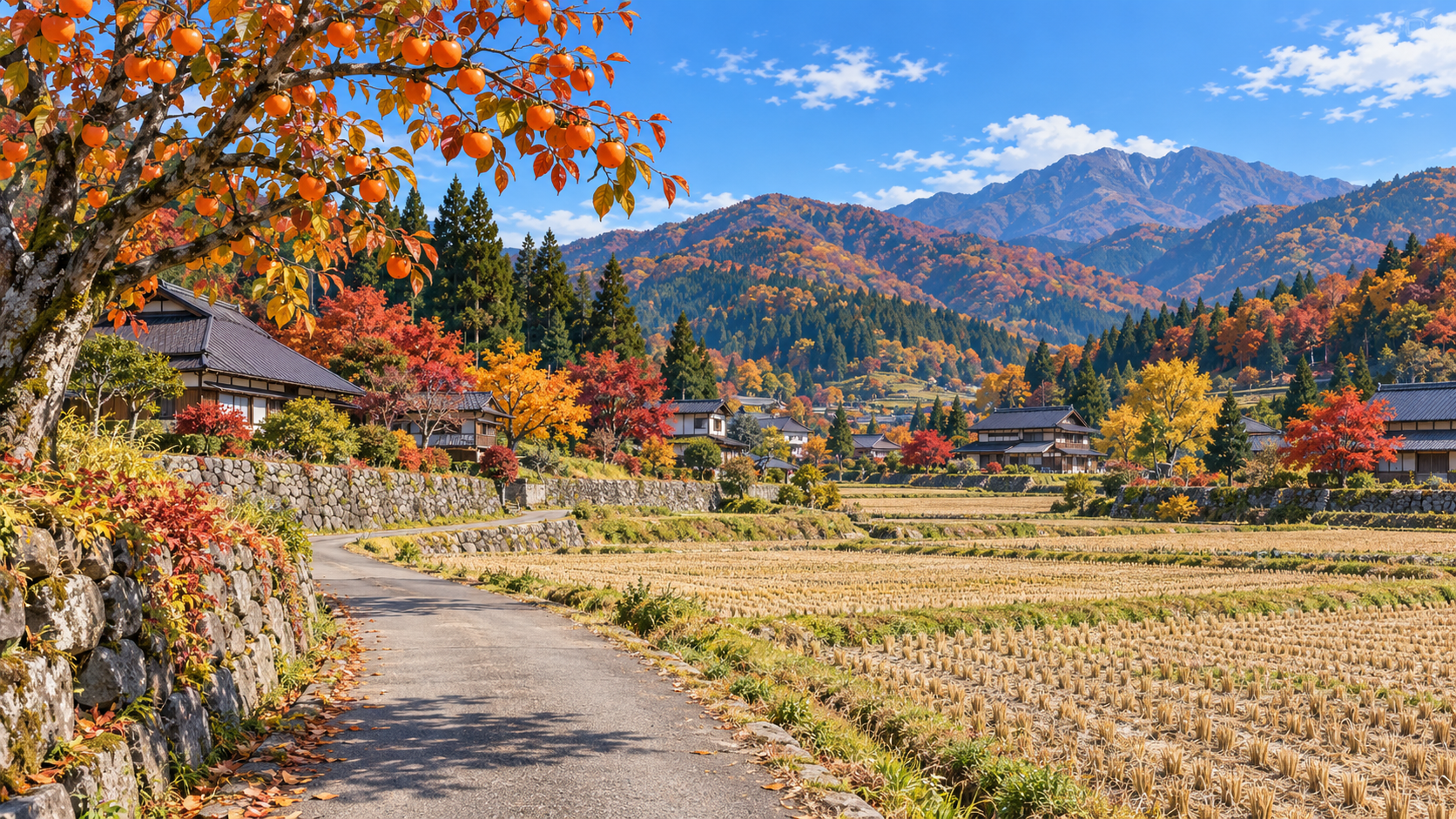 田舎の風景（秋）０７