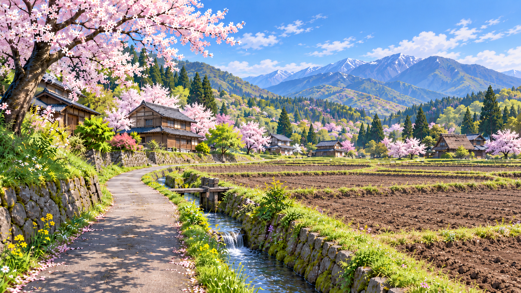 田舎の風景（春）０１