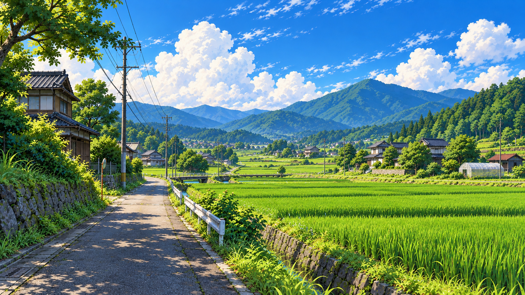 田舎の風景（夏）０１