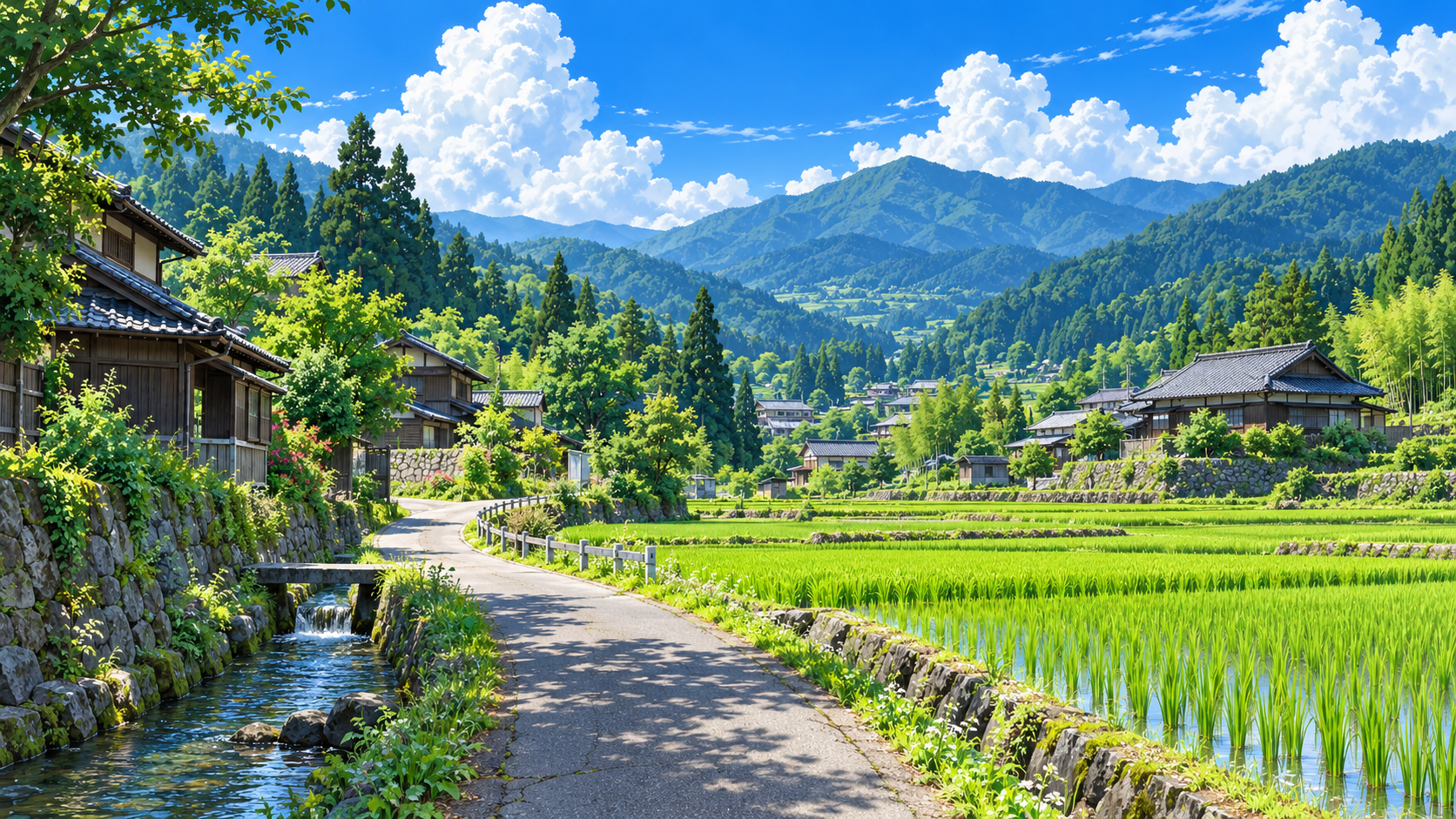 田舎の風景（夏）０２