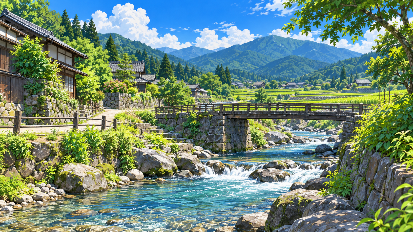 田舎の風景（夏）０６