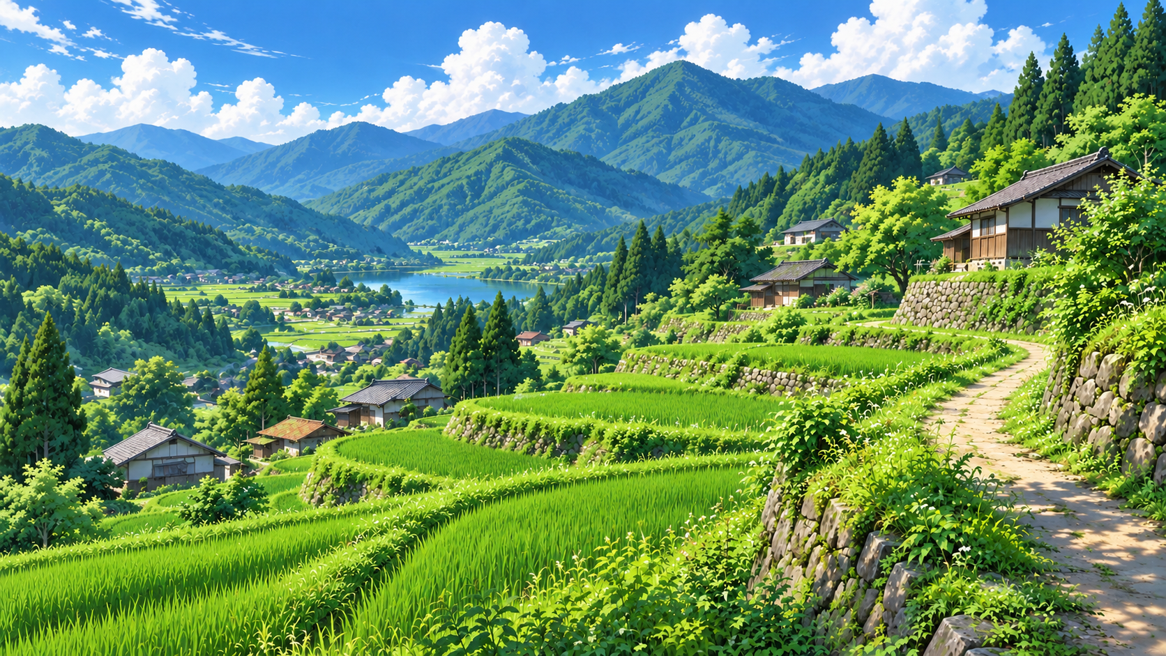 田舎の風景（夏）０８