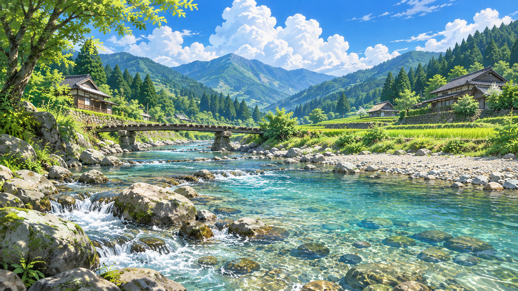 田舎の風景（夏）０９