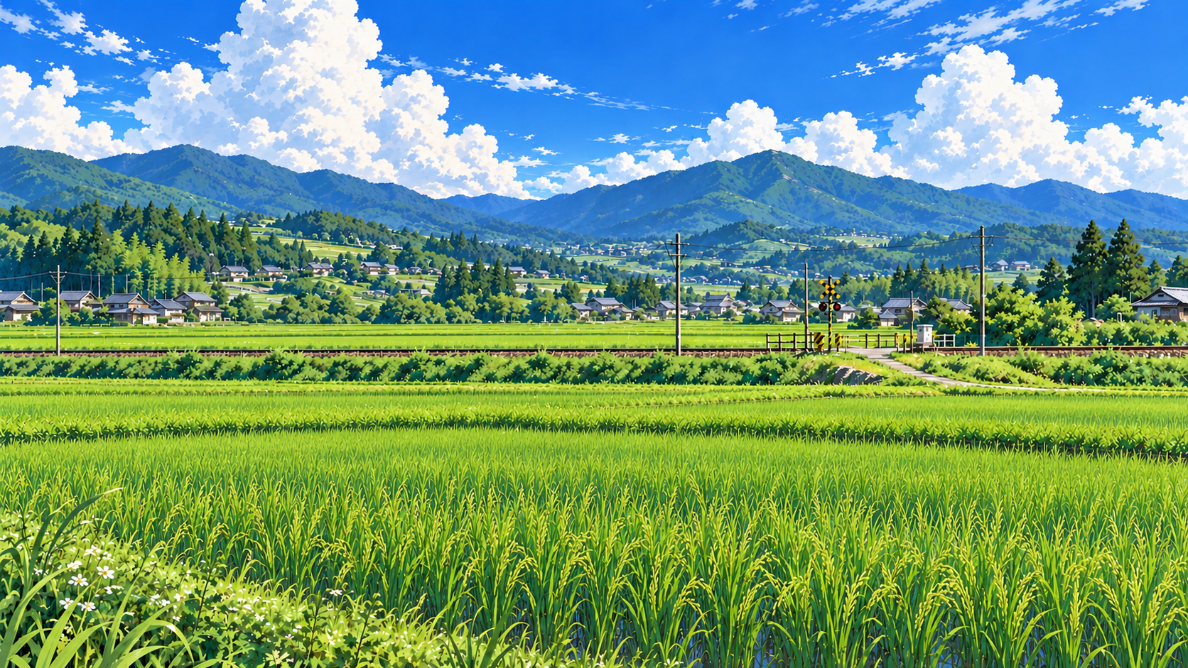 田舎の風景（夏）１０